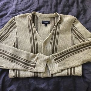 L Brixton Striped Cardigan